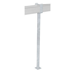 Tilting container accessories crossbeam crossbeam support