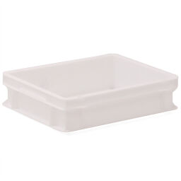 Stacking box plastic stackable all walls closed