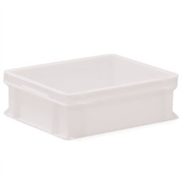 Stacking box plastic stackable all walls closed