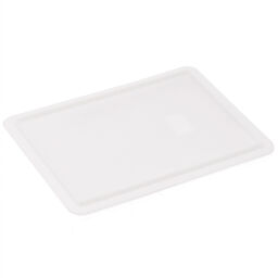 Stacking box plastic accessories lid