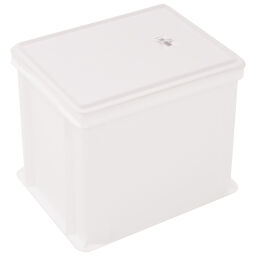 Stacking box plastic accessories lid