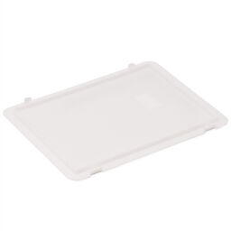 Stacking box plastic accessories lid