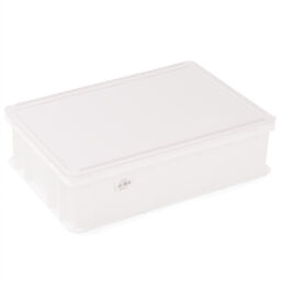 Stacking box plastic accessories lid