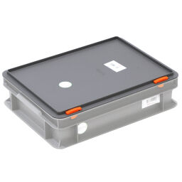 Stacking box plastic accessories lid