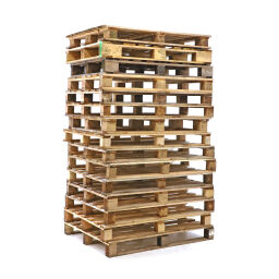 Pallet used batch offer 4-sided