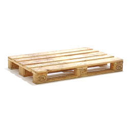 Gebrauchte holzpalette europalette von 4 seiten transportierbar