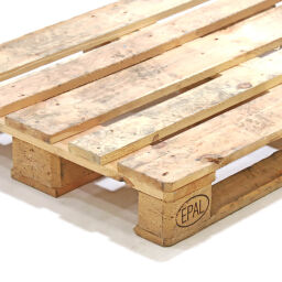 Pallet used europallet 4-sided