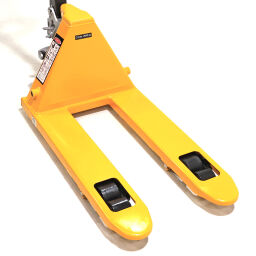 Hand pallet truck short fork length 800 mm lifting height 85-200 mm