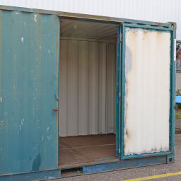 Gebruikte materiaalcontainer 20 ft