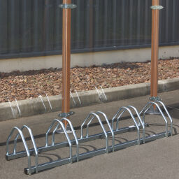 Cycle racks bike rack 5 piece