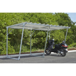 Canopies bicycle storage modular extension per 2 m 