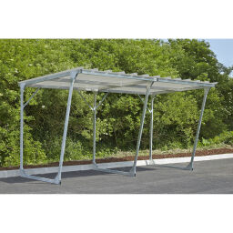 Canopies bicycle storage modular extension per 2 m 