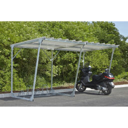 Canopies bicycle storage modular extension per 2 m 