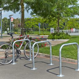 Cycle racks bike rack double-sided