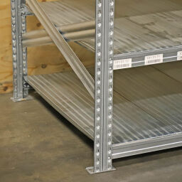 Shelving used static shelving rack 856 complete with accessories