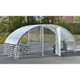 Canopies bicycle storage anti-theft version