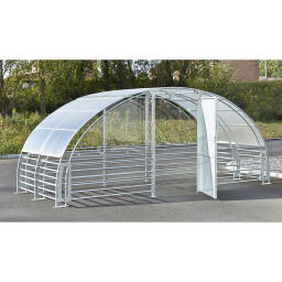 Canopies bicycle storage anti-theft version