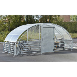 Canopies bicycle storage anti-theft version