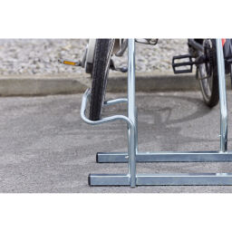 Cycle racks bike rack extension section