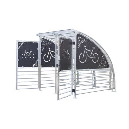 Cycle racks bicycle storage 2 meters (homemade)