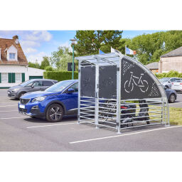 Cycle racks bicycle storage 2 meters (homemade)