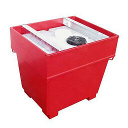 Ibc container fluid transport container outside container of 3 mm steel plate