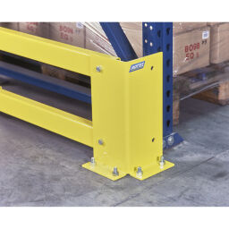 Shelving protection pallet rack corner protection