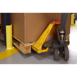 Shelving protection pallet rack collision protector