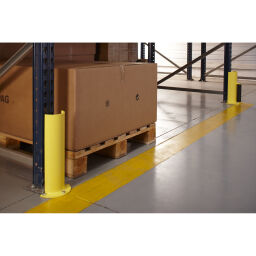 Shelving protection pallet rack collision protector