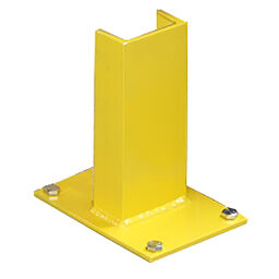 Shelving protection pallet rack collision protector, start/end