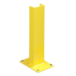 Shelving protection pallet rack collision protector, start/end