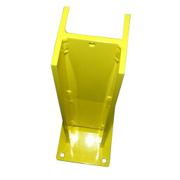 Shelving protection pallet rack collision protector, center