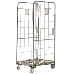 Used roll cage 2-sides a-nestable