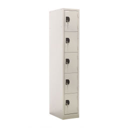 Used locker cabinet 5 doors (cylinder lock)