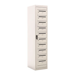 Used locker cabinet mail cabinet 10 doors (cylinder lock)