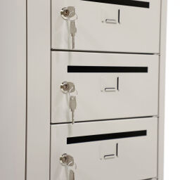 Used locker cabinet mail cabinet 10 doors (cylinder lock)