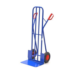 Steel sack truck fixed construction pneumatic tyres 260x85 mm