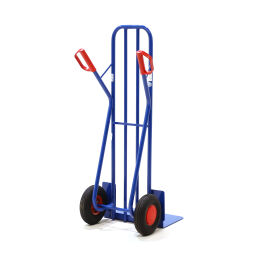 Steel sack truck fixed construction pneumatic tyres 260x85 mm