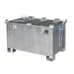 Lithium container lithium-ion storage container lid with locking system