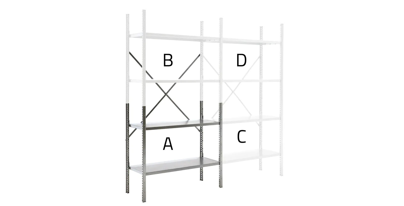 modulaire legbordstellingen